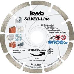 Kwb Einhell diamantskiva Ø125 x 22 7,0 x 2. [Levering: 4-5 dage]